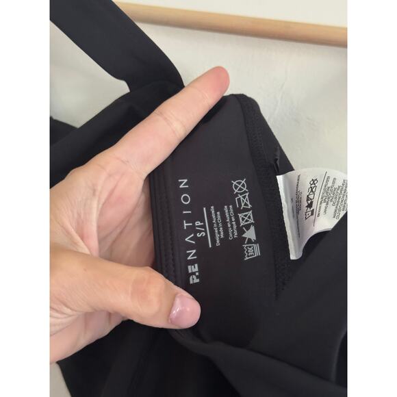 P.E NATION Recalibrate Black Romper One Piece Size Small - Picture 7 of 10